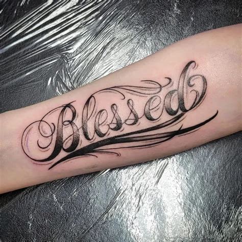 tattoo blessed|blessed tattoos for females.